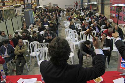 Una adjudicación durante la subasta pública de la maquinaria y otros materiales de la empresa constructora en concurso de acreedores DHO.