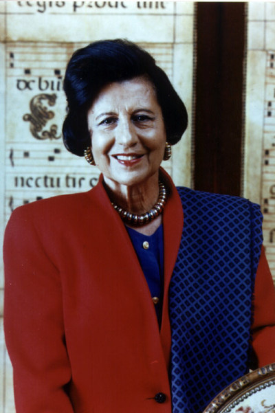 Fina de Calderón, en 1998.