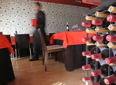 Comedor del restaurante Tempura, en Córdoba.