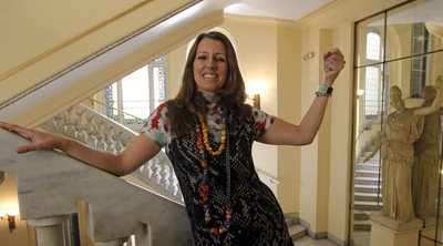 Benedetta Tagliabue,  en el Círculo de Bellas Artes de Madrid.