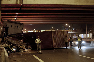 El accidente y la consecuencia