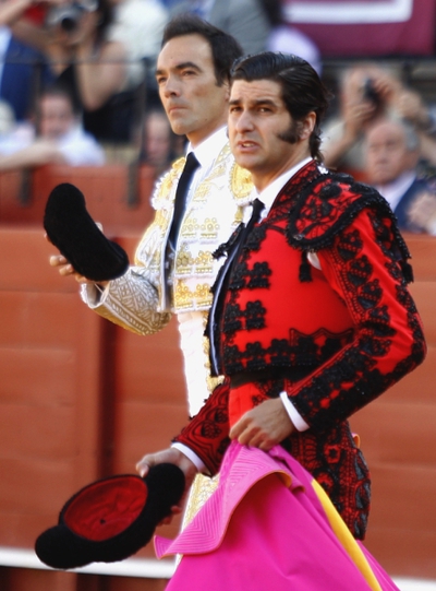 Morante y El Cid en la Maestranza de Sevilla en la pasada Feria de Abril