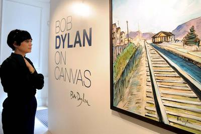 Bob Dylan pinta habitaciones con vistas