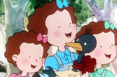 Escena de  Las tres mellizas. 