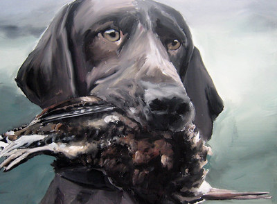  Sin título  (2009), pintura de Santiago Ydáñez (galería Invaliden 1, Berlín), en Just Madrid