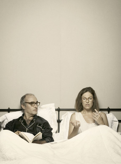 Francesc Orella y Mónica López en  Escenas de un matrimonio , de Ingmar Bergman.