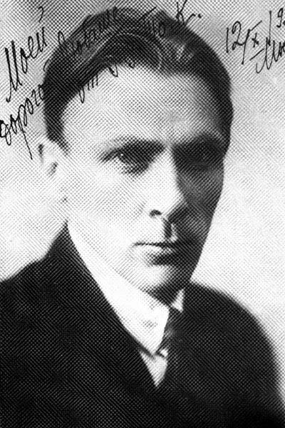 Mijaíl Bulgákov, autor de  El maestro y Margarita. 