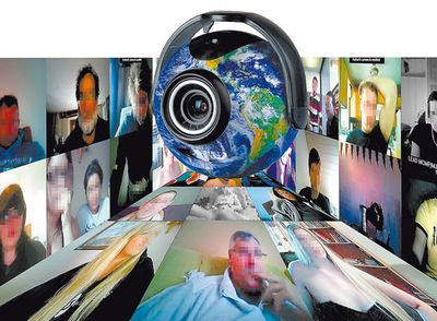  La web Chatroulette permite mantener conversaciones virtuales uno-a-uno con desconocidos 