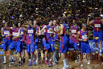 El Barcelona destroza al Madrid (80-61) y gana su 21ª Copa de baloncesto