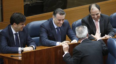 Alfonso Bosch, Alberto López Viejo y Benjamín Martín Vasco, diputados de la Asamblea de Madrid imputados en el  caso Gürtel. 