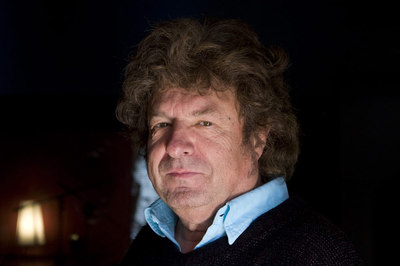 El cantaor Enrique Morente, en un estudio de grabación en Mejorada del Campo en marzo de 2008.