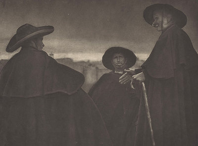  Tipos de Ávila  (1916), fotografía de José Ortiz-Echagüe.