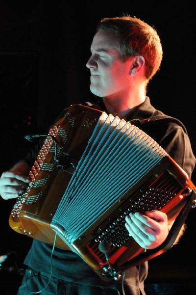 Iñaki Diéguez en una de las actuaci0nes del Circo del Sol.