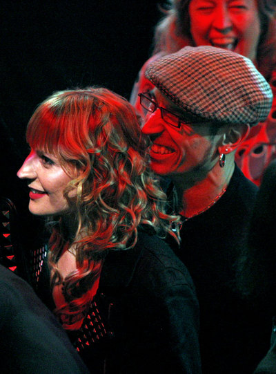 Fito Cabrales, ayer en la gala de los Premios de la Música.