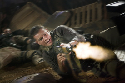 Matt Damon en un fotograma de  Green zone.  