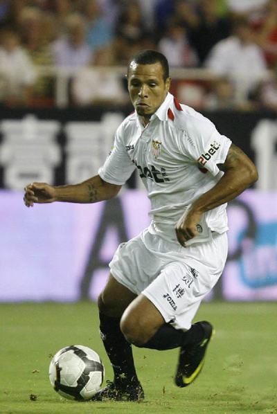 Luis Fabiano, en una internada.