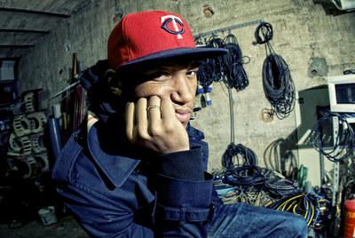 El artista de Bristol, Joker, fotografiado esta semana en Madrid.