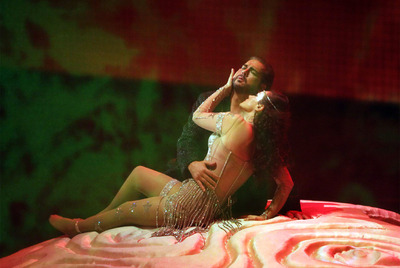 Anja Harteros, la gran triunfadora, con Robert Dean Smith en una escena de  Tannhäuser. 