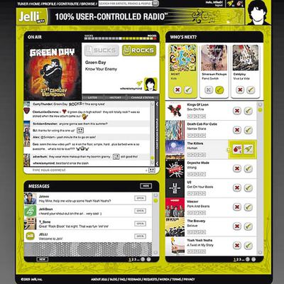 Jelli es a la vez radio, red social y juego  online 