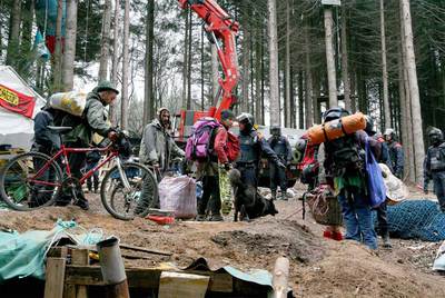 Fin de la protesta en los árboles contra la MAT