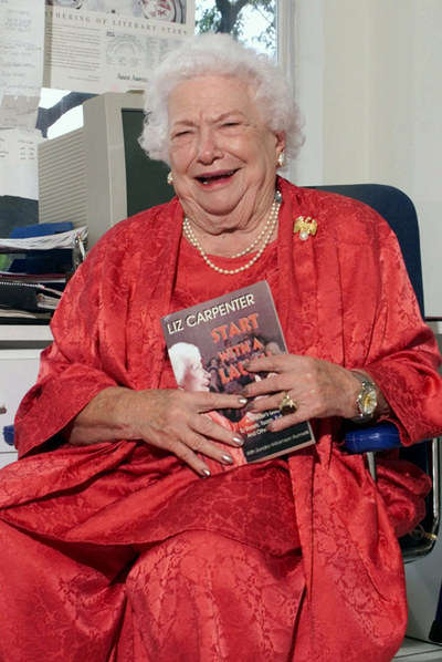 Liz Carpenter, en 2000.