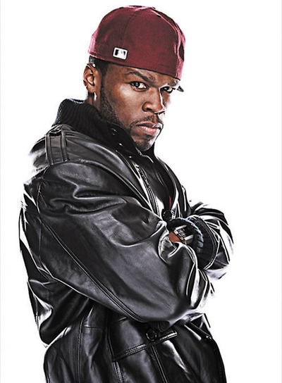  Que no te engañe esa cara de mal humor. 50 Cent se considera una persona graciosa. 