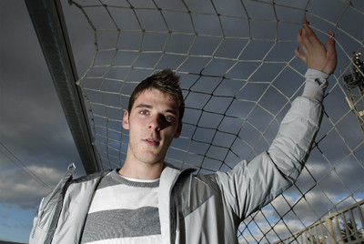 David de Gea, en la ciudad deportiva del Atlético.