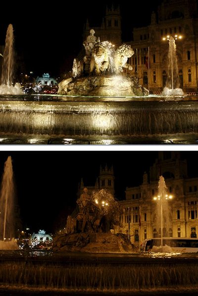 FOTOGALERIA: Apagón en Madrid