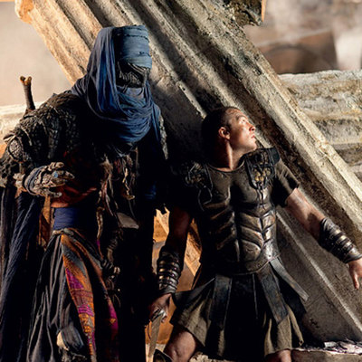 Un fotograma de  Furia de titanes. 