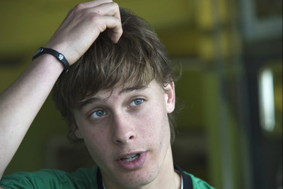 Sergio Canales, durante la entrevista.