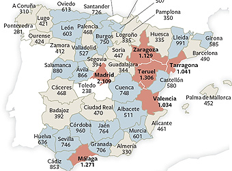 Madrid concentra casi la mitad de la deuda de todas las capitales