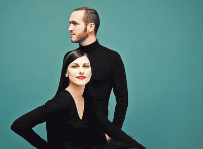  Helena Miquel y Óscar Daniello, componentes de la banda Delafé y Las Flores Azules.  