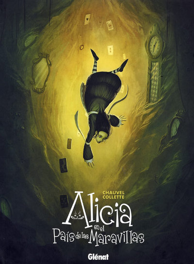 Ilustración de  Alicia en el País de las Maravillas  (Glénat),rnde Xavier Collette.