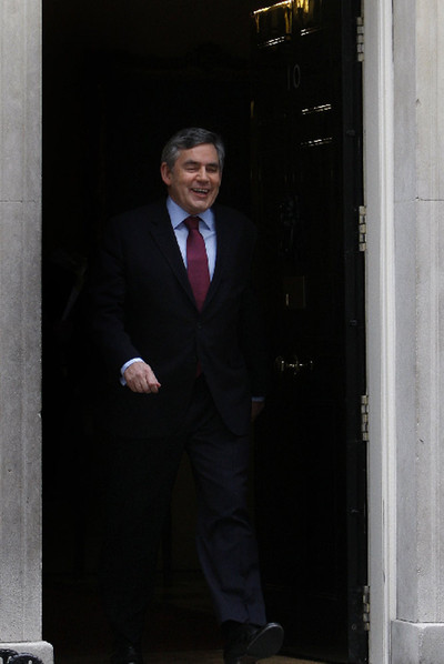 El primer ministro británico, Gordon Brown.