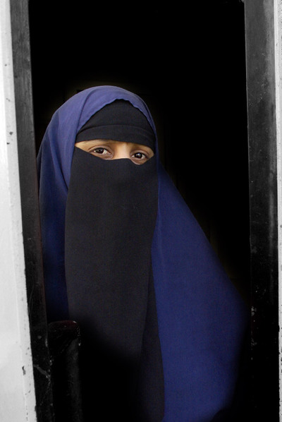 Kenza Drider viste  niqab  desde hace 13 años.