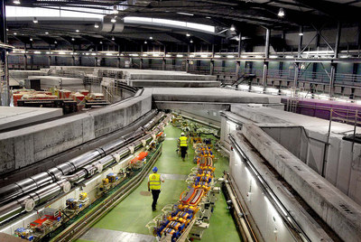 El sincrotrón español Alba, inaugurado recientemente en Barcelona.