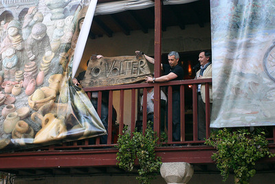 Homenaje a O' Volter, la taberna que reunía a artistas de la Xeración Nós en Ourense.