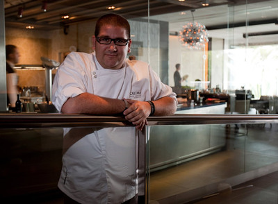  El cocinero Dani García en el restaurante Calima, en Marbella 