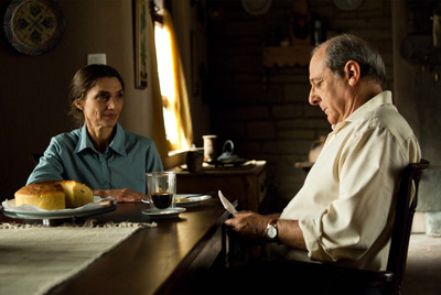 Ángela Molina y Emilio Gutiérrez Caba, en  Gran reserva. 