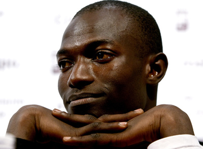 Madi Diocou, ayer en la presentación de   El dios de madera,   en el Festival de Cine Español de Málaga.