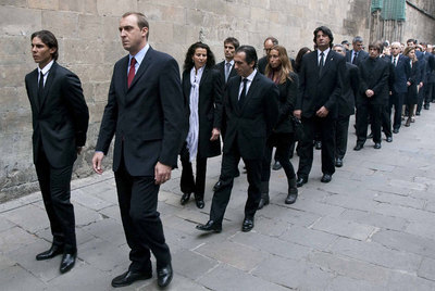 Nadal y Barrufet encabezan a los deportistas. Les siguen Ferrer-Salat, Estiarte, Pol Amat, Gemma Mengual, Villacamparny Jon Santacana.