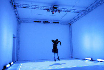 Un momento de la representación de  Avatar  en el Museo Reina Sofía.