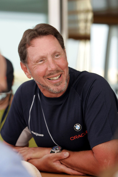 Larry Ellison, jefe de Oracle.