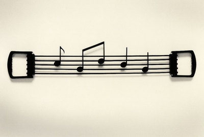 Imagen  Tensor de notas  del fotógrafo Chema Madoz.