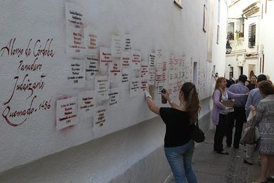 Un muro por todos los judíos quemados por la Inquisición