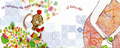 Ilustración de Sonia Sánchez para  Bubbles  Pompas  (Topka), de Gwyneth Box