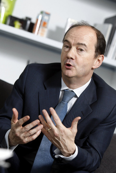 Geoff Skingsley, en las oficinas madrileñas de L'Oréal.