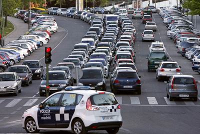 Furor atlético en los alrededores del Calderón