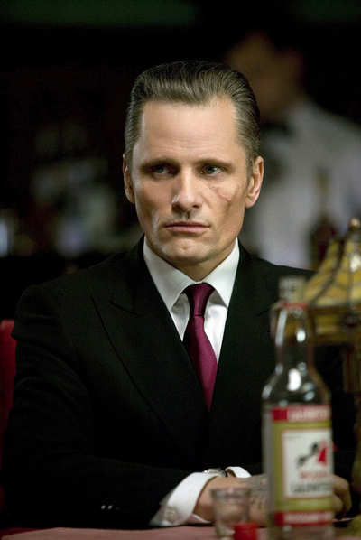 El actor Viggo Montensen en un fotograma de la película  Promesas del Este   (2007), de David Cronenberg