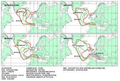 El aeropuerto de Barcelona reabrirá a las diez tras el cierre causado por la nube volcánica